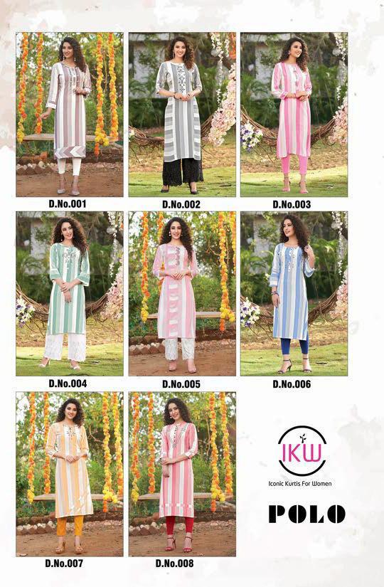 IKW Polo-Rayon-Fancy-Kurti